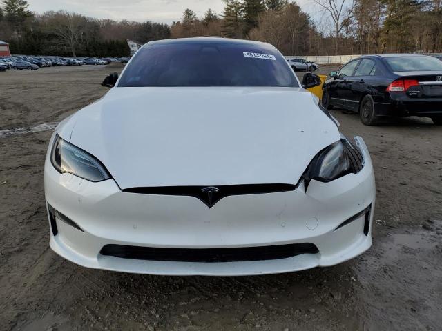 5YJSA1E59NF488065 - 2022 TESLA MODEL S თეთრი ფოტო 5