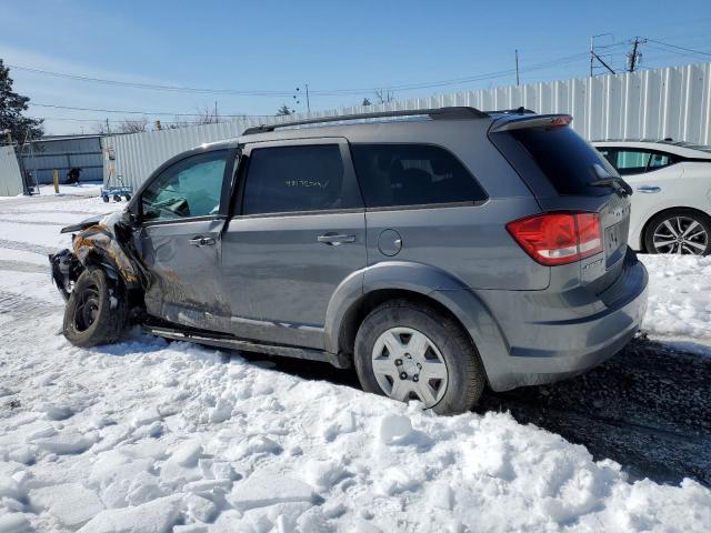 3C4PDCAB9CT206879 - 2012 DODGE JOURNEY SE GRAY photo 2