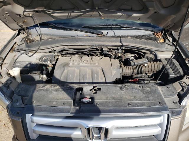 5FNYF18778B007341 - 2008 HONDA PILOT EXL GOLD photo 12