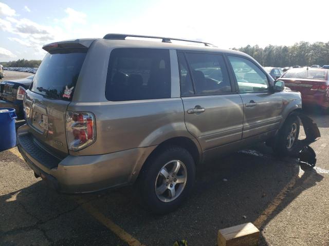 5FNYF18778B007341 - 2008 HONDA PILOT EXL GOLD photo 3