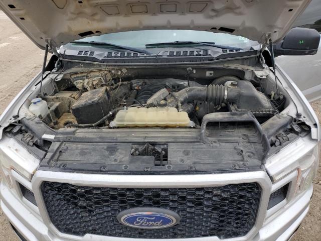 1FTEW1C58KKF09777 - 2019 FORD F150 SUPERCREW SILVER photo 11