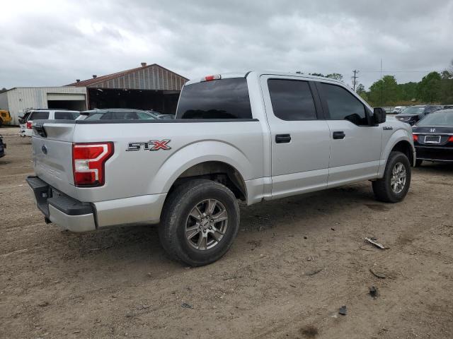 1FTEW1C58KKF09777 - 2019 FORD F150 SUPERCREW SILVER photo 3