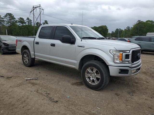 1FTEW1C58KKF09777 - 2019 FORD F150 SUPERCREW SILVER photo 4