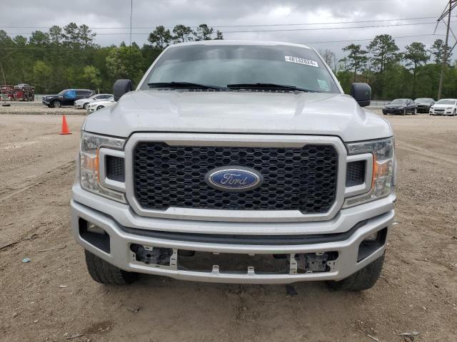 1FTEW1C58KKF09777 - 2019 FORD F150 SUPERCREW SILVER photo 5