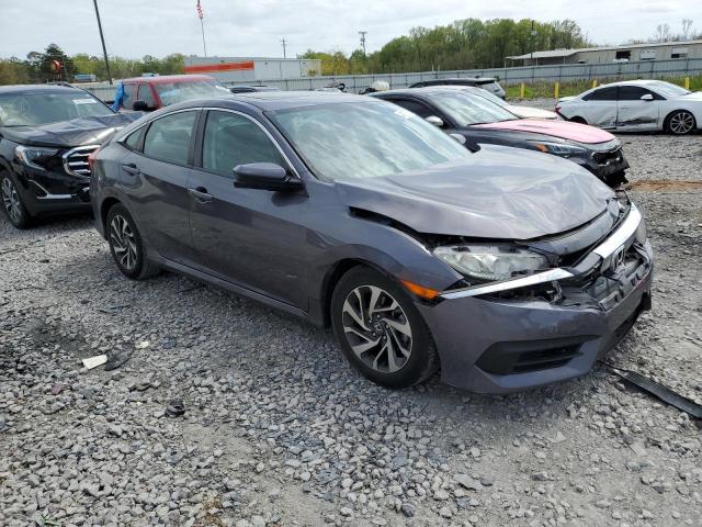 19XFC2F71HE012744 - 2017 HONDA CIVIC EX GRAY photo 4