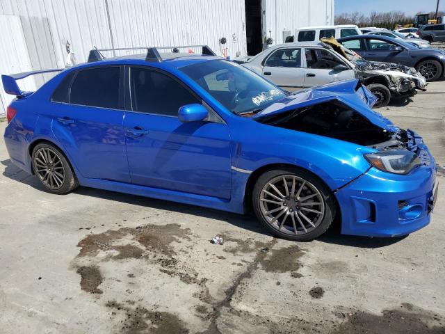 JF1GV7F66EG009486 - 2014 SUBARU IMPREZA WRX BLUE photo 4