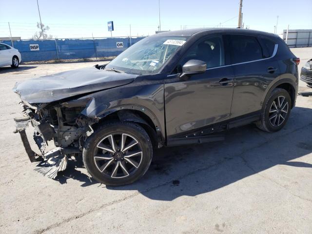 JM3KFADM0J1382530 - 2018 MAZDA CX-5 GRAND TOURING GRAY photo 1