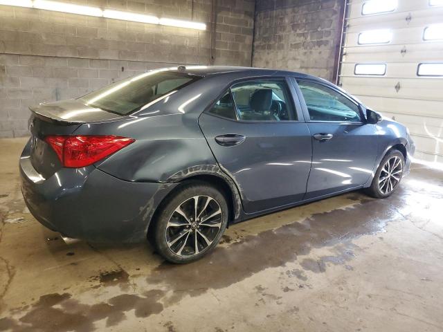 2T1BURHE8JC102011 - 2018 TOYOTA COROLLA L GRAY photo 3