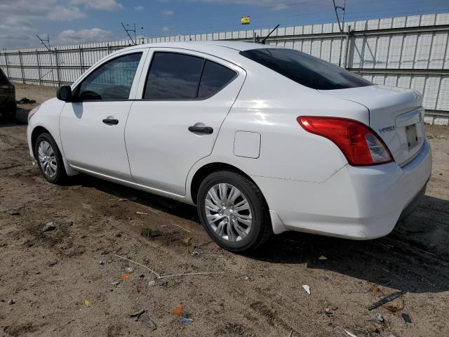 3N1CN7APXFL887480 - 2015 NISSAN VERSA S WHITE photo 2