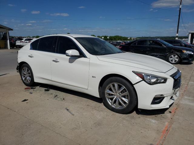 JN1CV7AP9JM240969 - 2018 INFINITI Q50 PURE WHITE photo 4