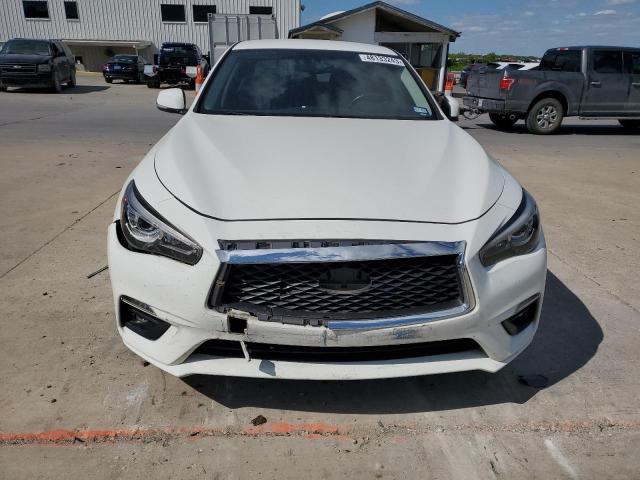 JN1CV7AP9JM240969 - 2018 INFINITI Q50 PURE WHITE photo 5