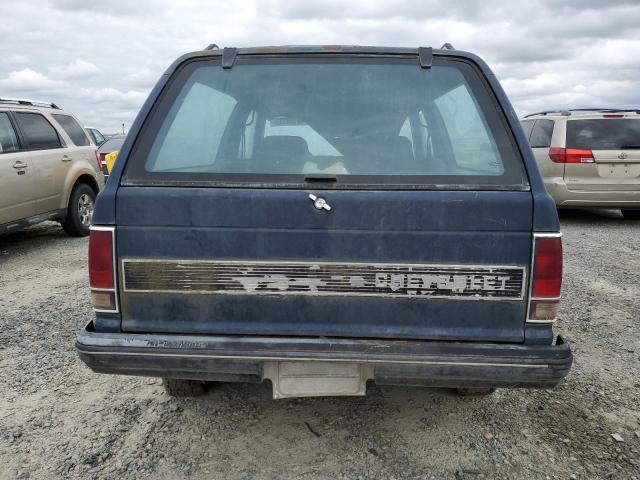 1G8CT18BXD8157651 - 1982 CHEVROLET BLAZER S10 BLUE photo 6