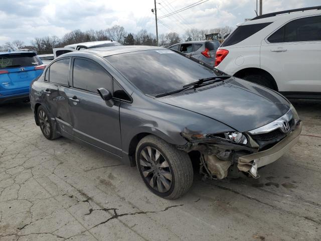 19XFA16879E033608 - 2009 HONDA CIVIC EX GRAY photo 4