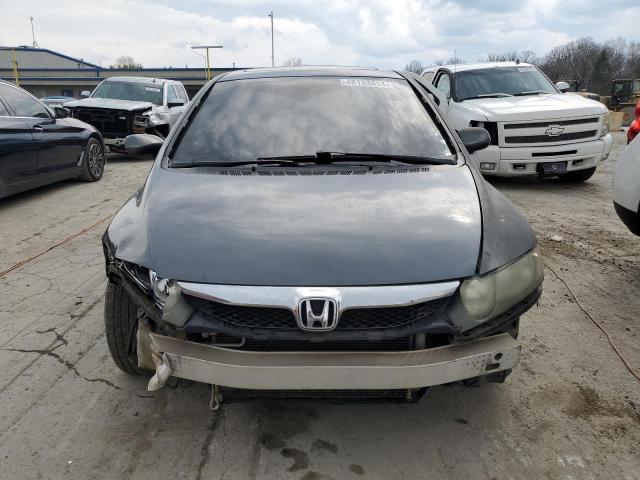 19XFA16879E033608 - 2009 HONDA CIVIC EX GRAY photo 5