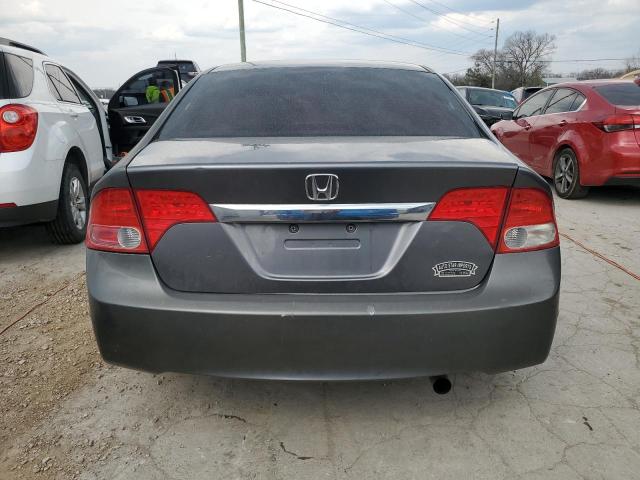 19XFA16879E033608 - 2009 HONDA CIVIC EX GRAY photo 6