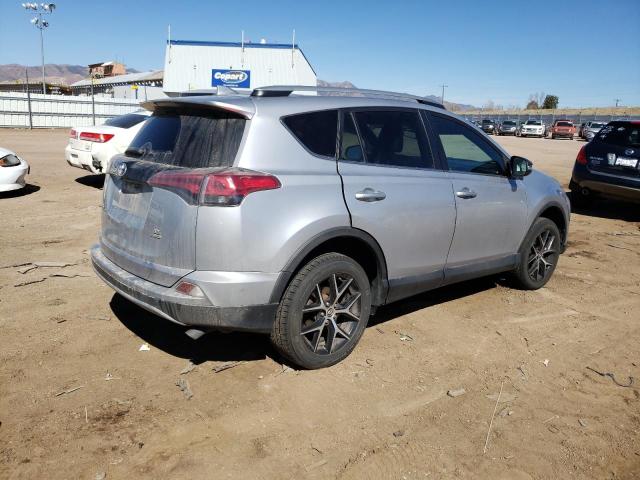 2T3JFREV8HW619867 - 2017 TOYOTA RAV4 SE SILVER photo 3