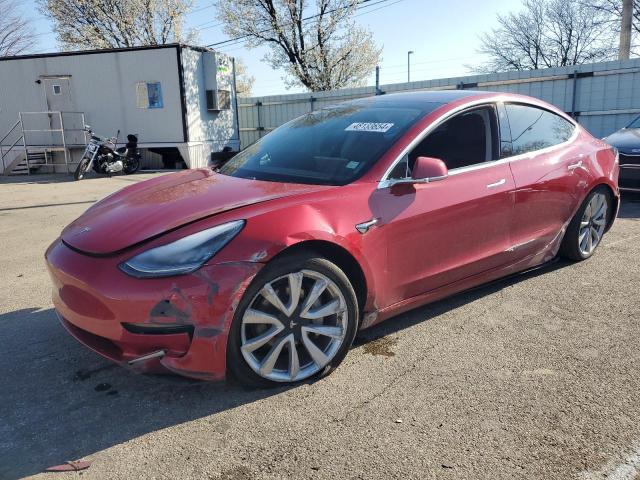 5YJ3E1EB5JF121513 - 2018 TESLA MODEL 3 RED photo 1