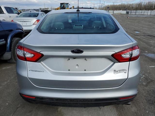 3FA6P0G70FR179129 - 2015 FORD FUSION S SILVER photo 6