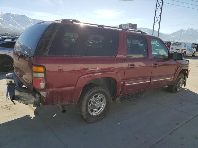 3GNGK26U84G120913 - 2004 CHEVROLET SUBURBAN K2500 BURGUNDY photo 3