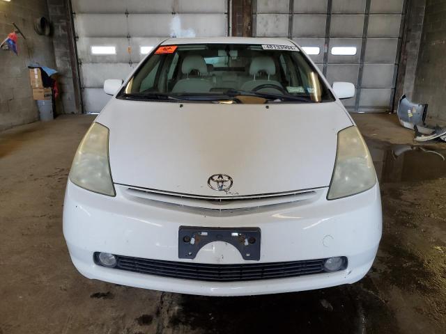 JTDKB20U040008185 - 2004 TOYOTA PRIUS WHITE photo 5