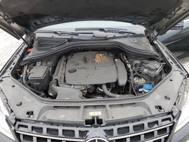 4JGDA5HBXCA019098 - 2012 MERCEDES-BENZ ML 350 4MATIC BLACK photo 12