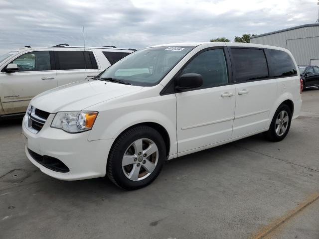 2C4RDGBG7DR787037 - 2013 DODGE GRAND CARA SE WHITE photo 1