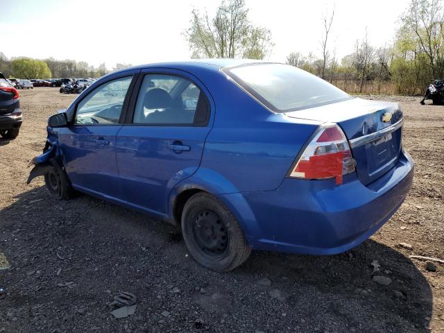KL1TD56677B102461 - 2007 CHEVROLET AVEO BASE BLUE photo 2
