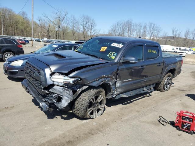 3TMCZ5AN6JM144189 - 2018 TOYOTA TACOMA DOUBLE CAB 灰色 照片 1