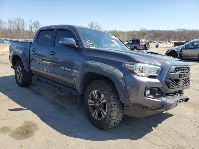 3TMCZ5AN6JM144189 - 2018 TOYOTA TACOMA DOUBLE CAB 灰色 照片 4