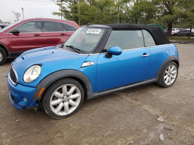 WMWZP3C57BTX83358 - 2011 MINI COOPER S BLUE photo 1