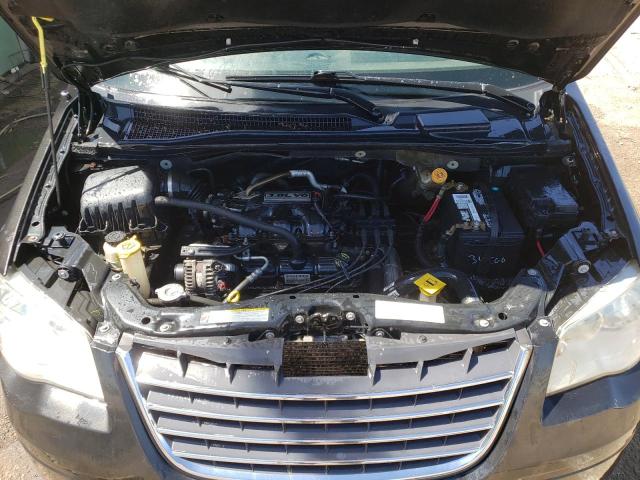 2A8HR54P38R759877 - 2008 CHRYSLER TOWN & COU TOURING შავი ფოტო 12