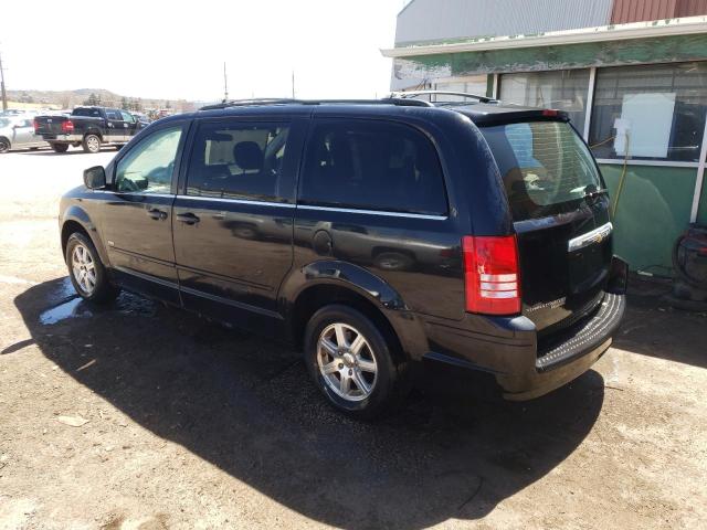 2A8HR54P38R759877 - 2008 CHRYSLER TOWN & COU TOURING შავი ფოტო 2