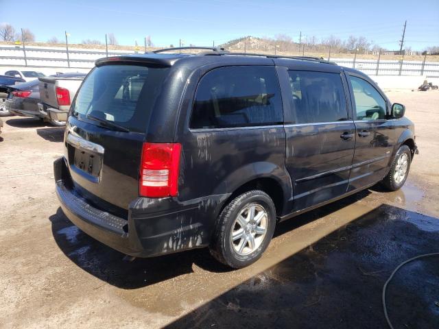 2A8HR54P38R759877 - 2008 CHRYSLER TOWN & COU TOURING შავი ფოტო 3