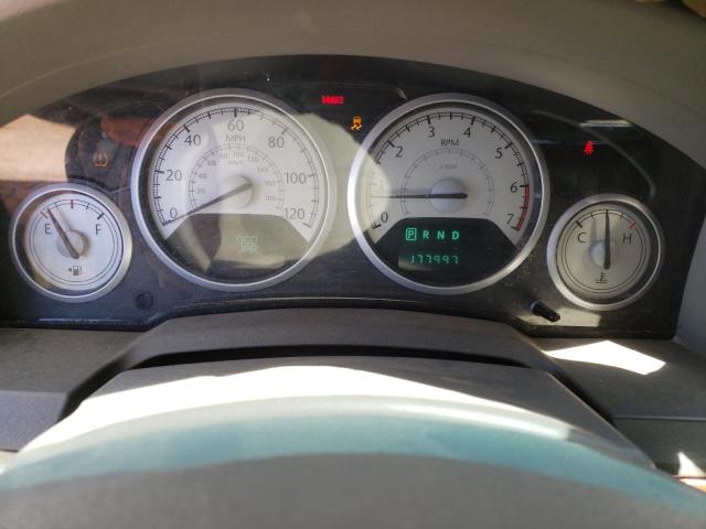 2A8HR54P38R759877 - 2008 CHRYSLER TOWN & COU TOURING შავი ფოტო 9