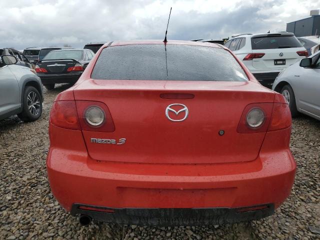 JM1BK12F751313512 - 2005 MAZDA 3 I RED photo 6