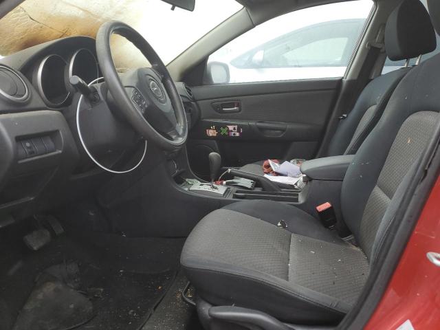 JM1BK12F751313512 - 2005 MAZDA 3 I RED photo 7