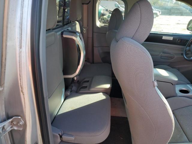 5TEUU4EN8AZ748482 - 2010 TOYOTA TACOMA ACCESS CAB ნაცრისფერი ფოტო 10