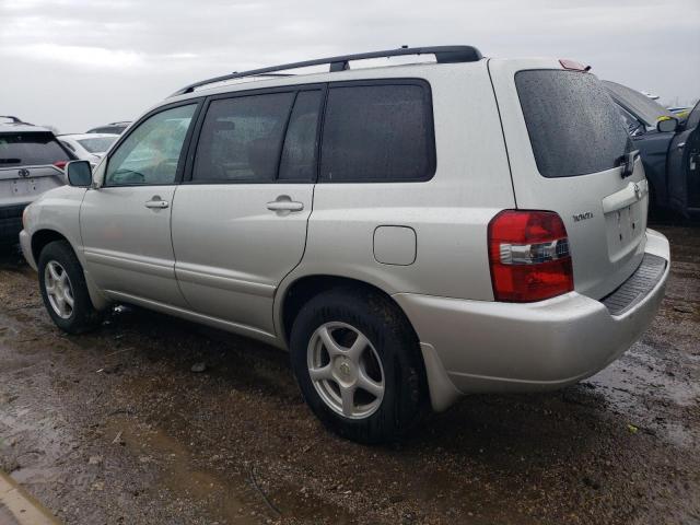 JTEDD21A640099692 - 2004 TOYOTA HIGHLANDER SILVER photo 2