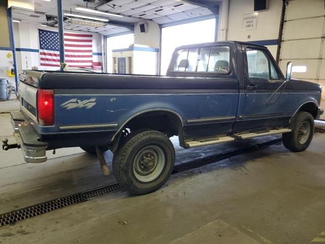 2FTHF26G9NCA62269 - 1992 FORD F250 BLUE photo 3