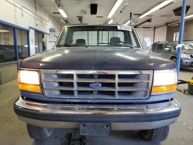 2FTHF26G9NCA62269 - 1992 FORD F250 BLUE photo 5