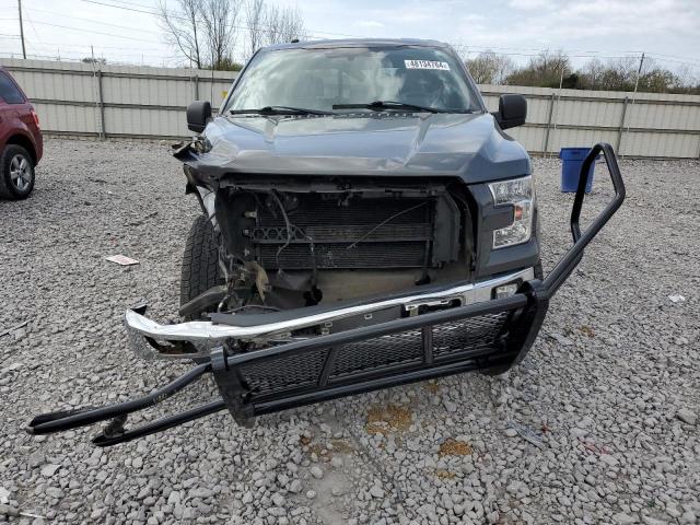 1FTEW1EFXGFC65510 - 2016 FORD F150 SUPERCREW GRAY photo 5