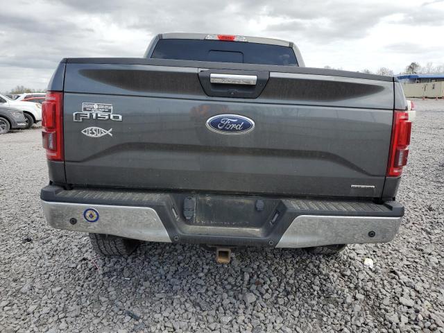 1FTEW1EFXGFC65510 - 2016 FORD F150 SUPERCREW GRAY photo 6