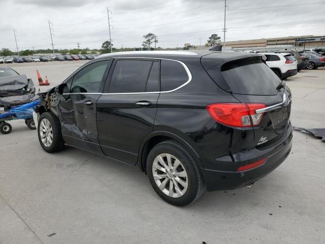 LRBFXBSA0HD002941 - 2017 BUICK ENVISION ESSENCE أسود صورة 2