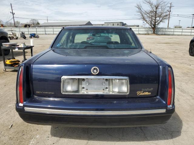 1G6KD54Y9VU284435 - 1997 CADILLAC DEVILLE BLUE photo 6