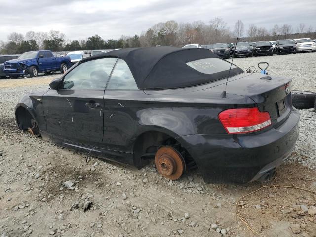 WBAUN93538VE94142 - 2008 BMW 135 I BLACK photo 2