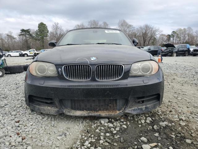 WBAUN93538VE94142 - 2008 BMW 135 I BLACK photo 5