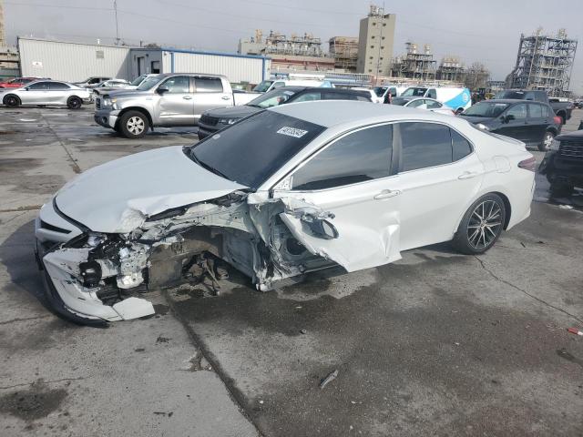 4T1G11AK1PU161716 - 2023 TOYOTA CAMRY SE NIGHT SHADE WHITE photo 1