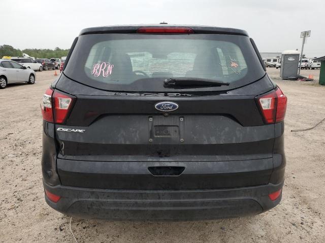 1FMCU0F78KUB00196 - 2019 FORD ESCAPE S BLACK photo 6