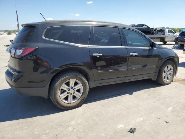 1GNKRJKD7DJ136475 - 2013 CHEVROLET TRAVERSE LT BLACK photo 3