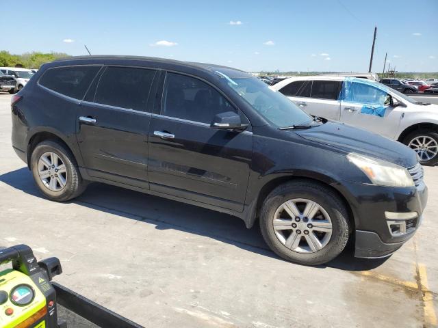 1GNKRJKD7DJ136475 - 2013 CHEVROLET TRAVERSE LT BLACK photo 4